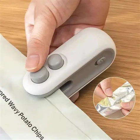 Mini Sellador De Bolsas Portatil