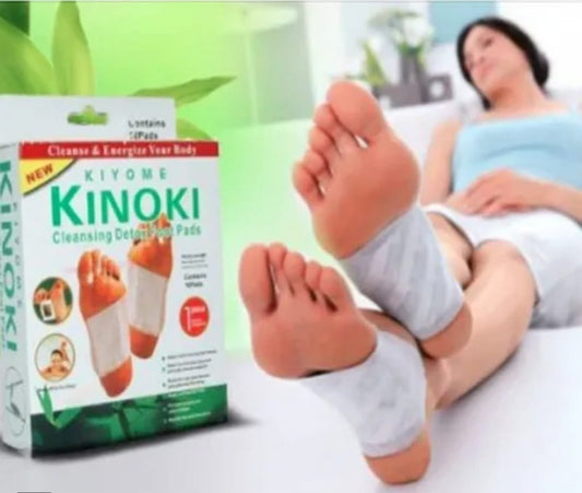 Pack 10 Parches Kinoki Desintoxicación